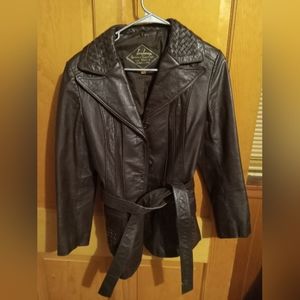 Le Foxxy Genuine Leather Coat